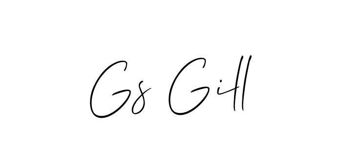 Similarly Allison_Script is the best handwritten signature design. Signature creator online .You can use it as an online autograph creator for name Gs Gill. Gs Gill signature style 2 images and pictures png