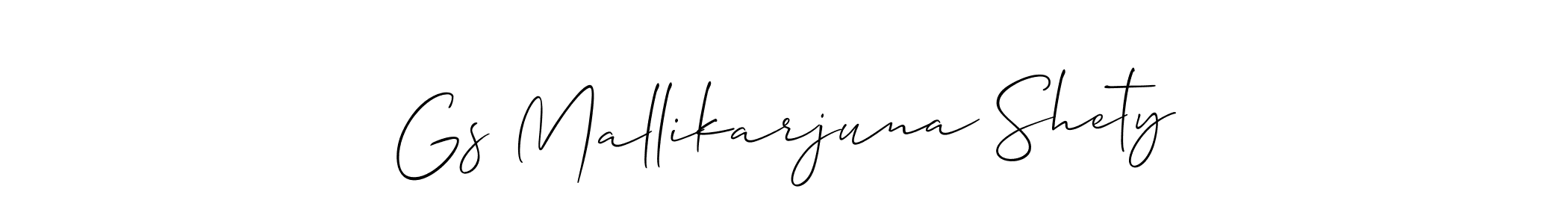 Once you've used our free online signature maker to create your best signature Allison_Script style, it's time to enjoy all of the benefits that Gs Mallikarjuna Shety name signing documents. Gs Mallikarjuna Shety signature style 2 images and pictures png