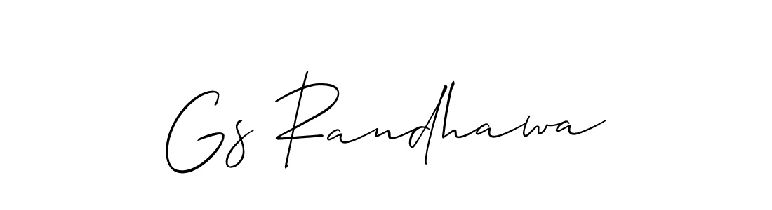 This is the best signature style for the Gs Randhawa name. Also you like these signature font (Allison_Script). Mix name signature. Gs Randhawa signature style 2 images and pictures png