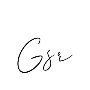 This is the best signature style for the Gsr name. Also you like these signature font (Allison_Script). Mix name signature. Gsr signature style 2 images and pictures png