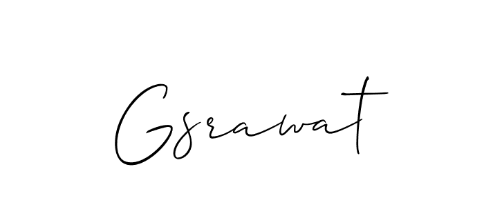 Once you've used our free online signature maker to create your best signature Allison_Script style, it's time to enjoy all of the benefits that Gsrawat name signing documents. Gsrawat signature style 2 images and pictures png
