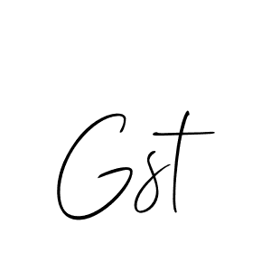 Make a beautiful signature design for name Gst. Use this online signature maker to create a handwritten signature for free. Gst signature style 2 images and pictures png