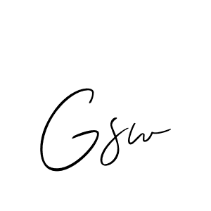 Similarly Allison_Script is the best handwritten signature design. Signature creator online .You can use it as an online autograph creator for name Gsw. Gsw signature style 2 images and pictures png