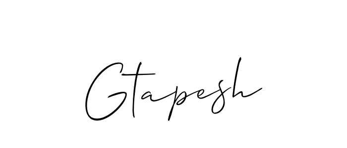 Make a short Gtapesh signature style. Manage your documents anywhere anytime using Allison_Script. Create and add eSignatures, submit forms, share and send files easily. Gtapesh signature style 2 images and pictures png