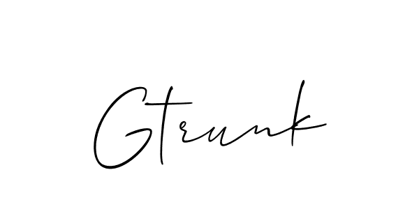 You can use this online signature creator to create a handwritten signature for the name Gtrunk. This is the best online autograph maker. Gtrunk signature style 2 images and pictures png