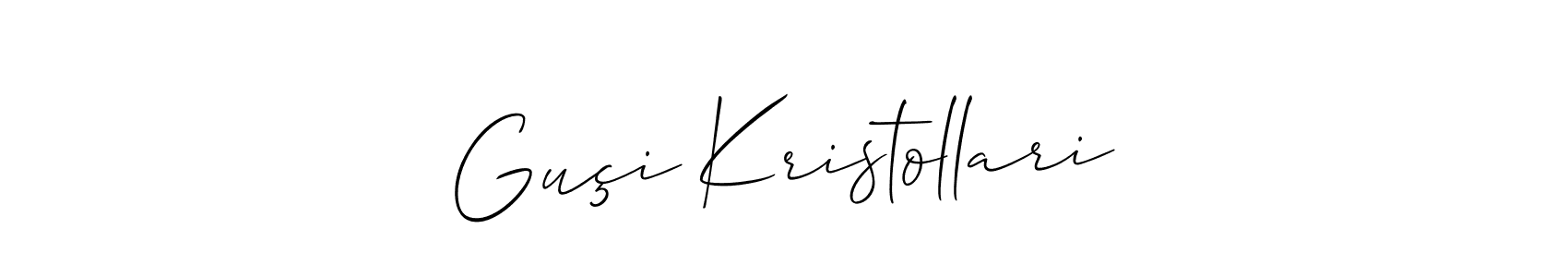 Here are the top 10 professional signature styles for the name Guçi Kristollari. These are the best autograph styles you can use for your name. Guçi Kristollari signature style 2 images and pictures png