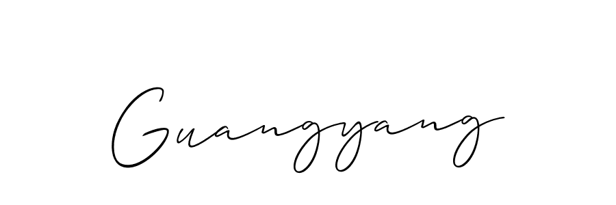 Make a beautiful signature design for name Guangyang. Use this online signature maker to create a handwritten signature for free. Guangyang signature style 2 images and pictures png