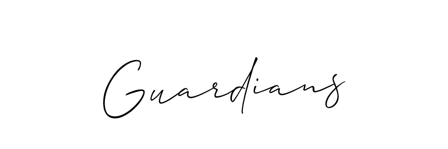 Make a short Guardians signature style. Manage your documents anywhere anytime using Allison_Script. Create and add eSignatures, submit forms, share and send files easily. Guardians signature style 2 images and pictures png