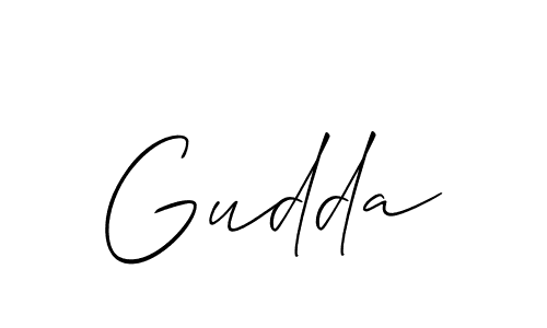 Also You can easily find your signature by using the search form. We will create Gudda name handwritten signature images for you free of cost using Allison_Script sign style. Gudda signature style 2 images and pictures png