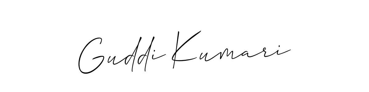 This is the best signature style for the Guddi Kumari name. Also you like these signature font (Allison_Script). Mix name signature. Guddi Kumari signature style 2 images and pictures png