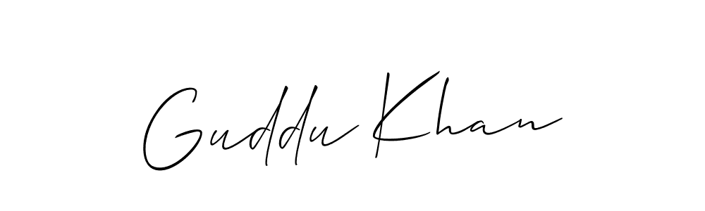 Check out images of Autograph of Guddu Khan name. Actor Guddu Khan Signature Style. Allison_Script is a professional sign style online. Guddu Khan signature style 2 images and pictures png