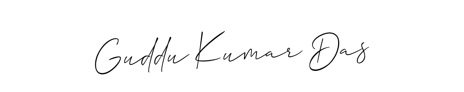 Make a beautiful signature design for name Guddu Kumar Das. Use this online signature maker to create a handwritten signature for free. Guddu Kumar Das signature style 2 images and pictures png