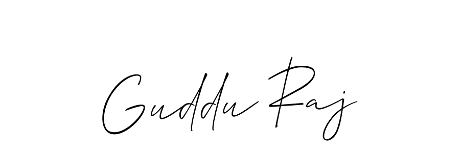 Similarly Allison_Script is the best handwritten signature design. Signature creator online .You can use it as an online autograph creator for name Guddu Raj. Guddu Raj signature style 2 images and pictures png