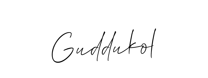 Also You can easily find your signature by using the search form. We will create Guddukol name handwritten signature images for you free of cost using Allison_Script sign style. Guddukol signature style 2 images and pictures png
