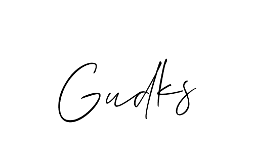Also we have Gudks name is the best signature style. Create professional handwritten signature collection using Allison_Script autograph style. Gudks signature style 2 images and pictures png