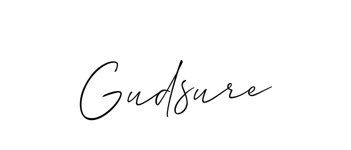 You can use this online signature creator to create a handwritten signature for the name Gudsure. This is the best online autograph maker. Gudsure signature style 2 images and pictures png