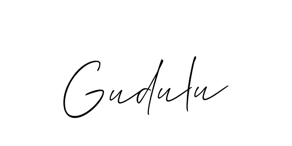 You can use this online signature creator to create a handwritten signature for the name Gudulu. This is the best online autograph maker. Gudulu signature style 2 images and pictures png