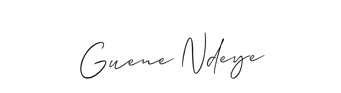 See photos of Guene Ndeye official signature by Spectra . Check more albums & portfolios. Read reviews & check more about Allison_Script font. Guene Ndeye signature style 2 images and pictures png