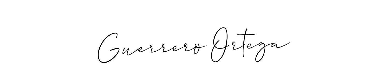 You can use this online signature creator to create a handwritten signature for the name Guerrero Ortega. This is the best online autograph maker. Guerrero Ortega signature style 2 images and pictures png