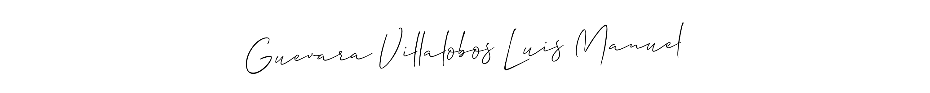 Check out images of Autograph of Guevara Villalobos Luis Manuel name. Actor Guevara Villalobos Luis Manuel Signature Style. Allison_Script is a professional sign style online. Guevara Villalobos Luis Manuel signature style 2 images and pictures png