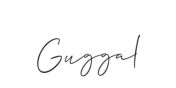 Make a beautiful signature design for name Guggal. Use this online signature maker to create a handwritten signature for free. Guggal signature style 2 images and pictures png