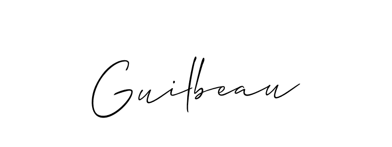 This is the best signature style for the Guilbeau name. Also you like these signature font (Allison_Script). Mix name signature. Guilbeau signature style 2 images and pictures png