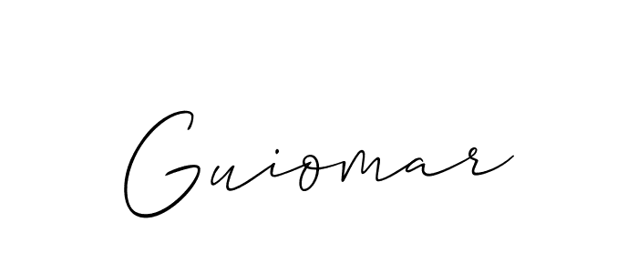 Similarly Allison_Script is the best handwritten signature design. Signature creator online .You can use it as an online autograph creator for name Guiomar. Guiomar signature style 2 images and pictures png