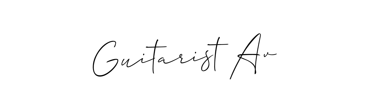 This is the best signature style for the Guitarist Av name. Also you like these signature font (Allison_Script). Mix name signature. Guitarist Av signature style 2 images and pictures png
