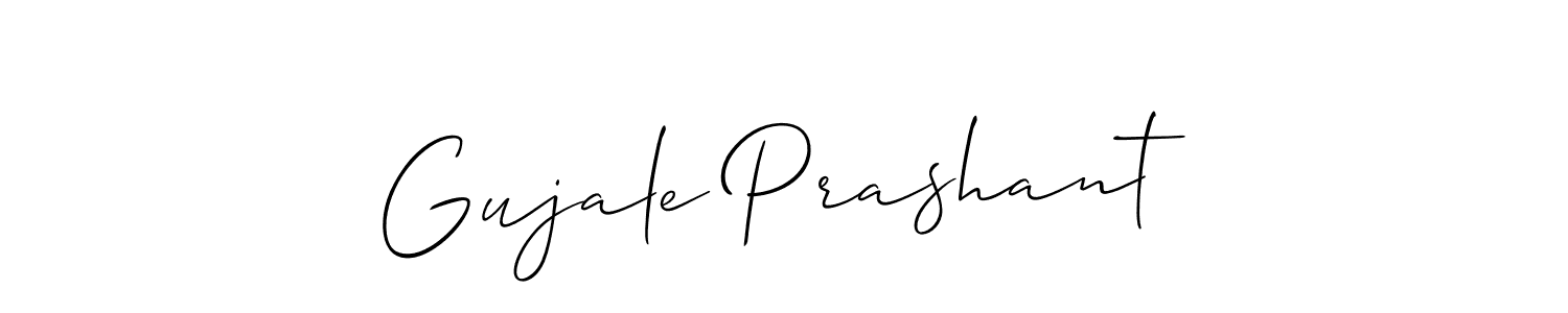 Make a beautiful signature design for name Gujale Prashant. Use this online signature maker to create a handwritten signature for free. Gujale Prashant signature style 2 images and pictures png