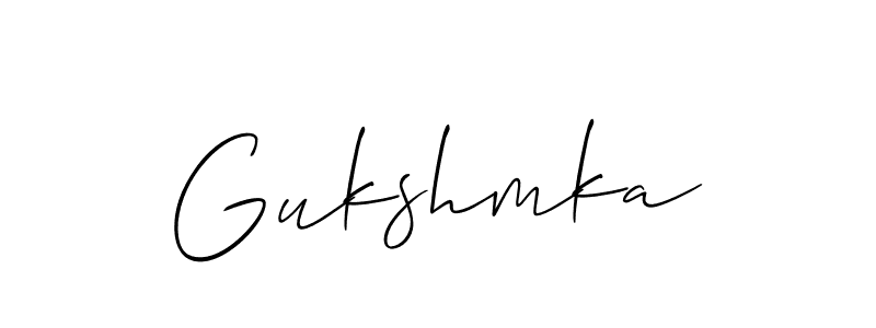 Once you've used our free online signature maker to create your best signature Allison_Script style, it's time to enjoy all of the benefits that Gukshmka name signing documents. Gukshmka signature style 2 images and pictures png