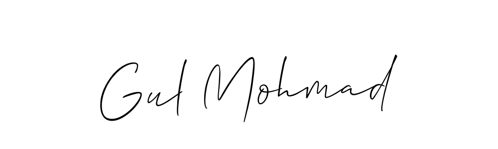 It looks lik you need a new signature style for name Gul Mohmad. Design unique handwritten (Allison_Script) signature with our free signature maker in just a few clicks. Gul Mohmad signature style 2 images and pictures png