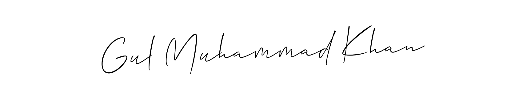 Gul Muhammad Khan stylish signature style. Best Handwritten Sign (Allison_Script) for my name. Handwritten Signature Collection Ideas for my name Gul Muhammad Khan. Gul Muhammad Khan signature style 2 images and pictures png