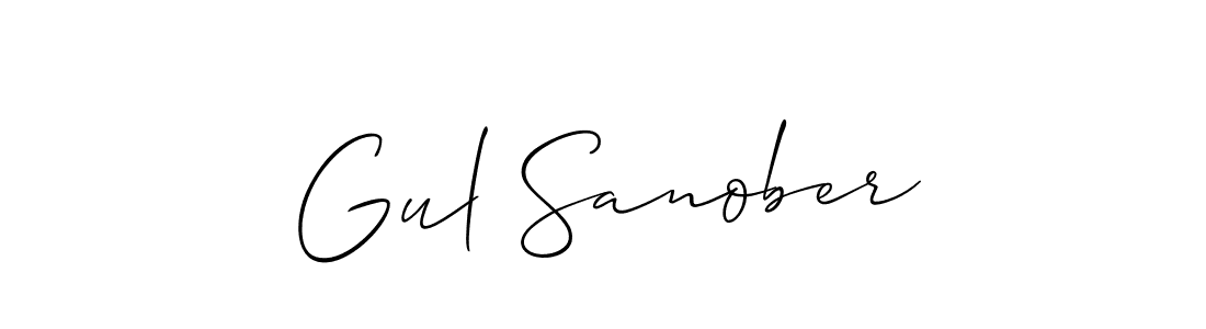 Make a beautiful signature design for name Gul Sanober. Use this online signature maker to create a handwritten signature for free. Gul Sanober signature style 2 images and pictures png