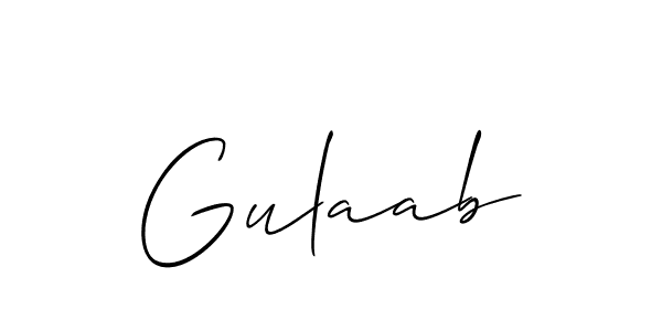 Check out images of Autograph of Gulaab name. Actor Gulaab Signature Style. Allison_Script is a professional sign style online. Gulaab signature style 2 images and pictures png