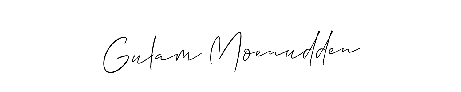 Check out images of Autograph of Gulam Moenudden name. Actor Gulam Moenudden Signature Style. Allison_Script is a professional sign style online. Gulam Moenudden signature style 2 images and pictures png