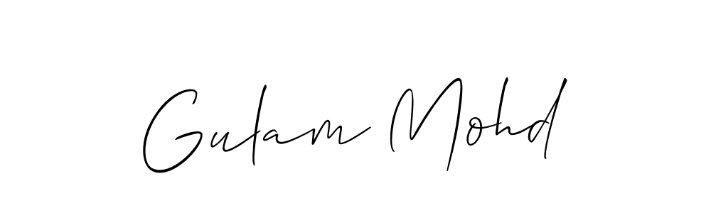 This is the best signature style for the Gulam Mohd name. Also you like these signature font (Allison_Script). Mix name signature. Gulam Mohd signature style 2 images and pictures png