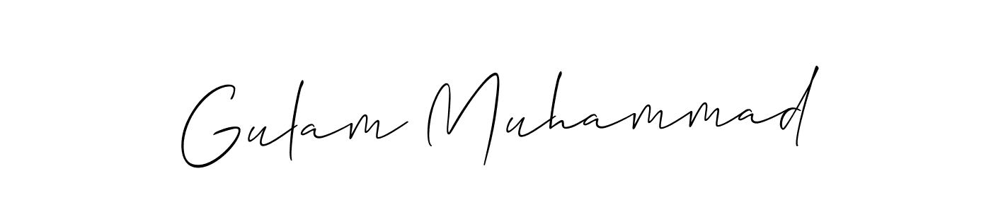 Make a beautiful signature design for name Gulam Muhammad. Use this online signature maker to create a handwritten signature for free. Gulam Muhammad signature style 2 images and pictures png