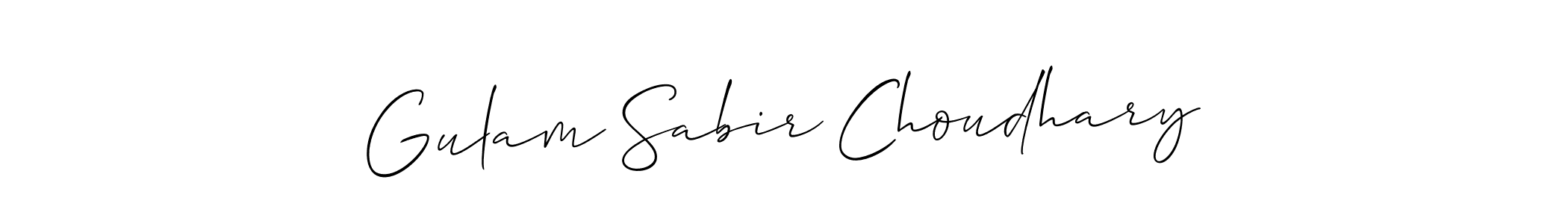 See photos of Gulam Sabir Choudhary official signature by Spectra . Check more albums & portfolios. Read reviews & check more about Allison_Script font. Gulam Sabir Choudhary signature style 2 images and pictures png