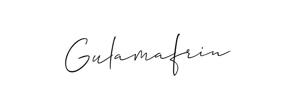 This is the best signature style for the Gulamafrin name. Also you like these signature font (Allison_Script). Mix name signature. Gulamafrin signature style 2 images and pictures png