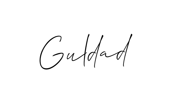 Check out images of Autograph of Guldad name. Actor Guldad Signature Style. Allison_Script is a professional sign style online. Guldad signature style 2 images and pictures png