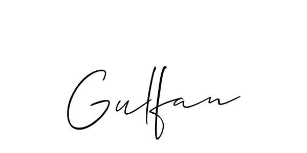 Also You can easily find your signature by using the search form. We will create Gulfan name handwritten signature images for you free of cost using Allison_Script sign style. Gulfan signature style 2 images and pictures png