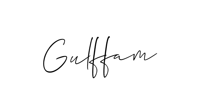 Make a beautiful signature design for name Gulffam. Use this online signature maker to create a handwritten signature for free. Gulffam signature style 2 images and pictures png