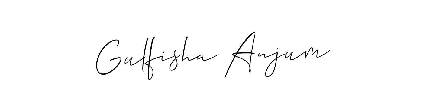 Check out images of Autograph of Gulfisha Anjum name. Actor Gulfisha Anjum Signature Style. Allison_Script is a professional sign style online. Gulfisha Anjum signature style 2 images and pictures png