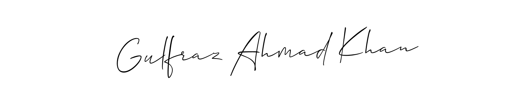 Check out images of Autograph of Gulfraz Ahmad Khan name. Actor Gulfraz Ahmad Khan Signature Style. Allison_Script is a professional sign style online. Gulfraz Ahmad Khan signature style 2 images and pictures png