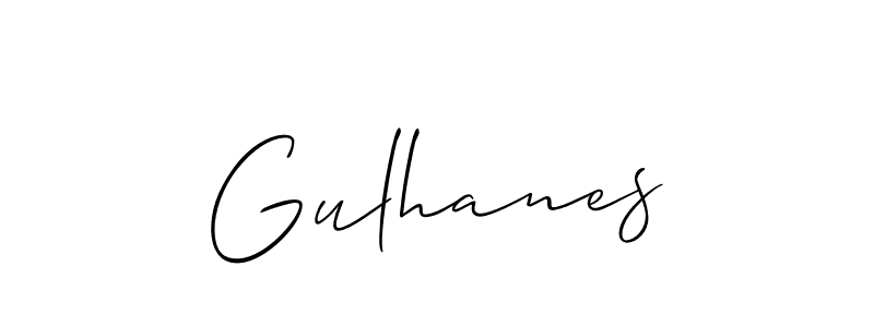 Also we have Gulhanes name is the best signature style. Create professional handwritten signature collection using Allison_Script autograph style. Gulhanes signature style 2 images and pictures png