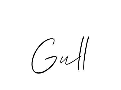 Gull stylish signature style. Best Handwritten Sign (Allison_Script) for my name. Handwritten Signature Collection Ideas for my name Gull. Gull signature style 2 images and pictures png