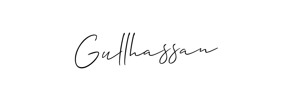 Check out images of Autograph of Gullhassan name. Actor Gullhassan Signature Style. Allison_Script is a professional sign style online. Gullhassan signature style 2 images and pictures png