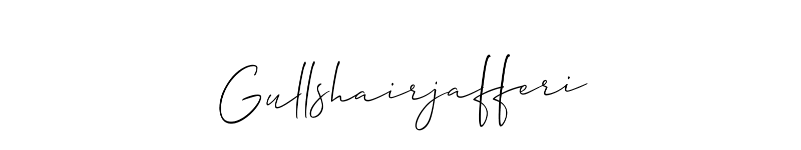 Make a beautiful signature design for name Gullshairjafferi. Use this online signature maker to create a handwritten signature for free. Gullshairjafferi signature style 2 images and pictures png