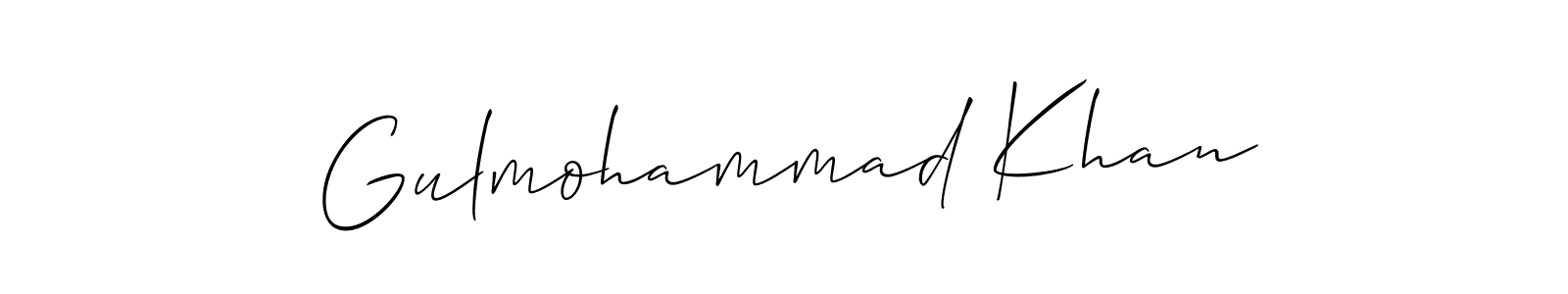 This is the best signature style for the Gulmohammad Khan name. Also you like these signature font (Allison_Script). Mix name signature. Gulmohammad Khan signature style 2 images and pictures png