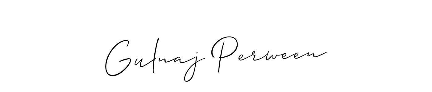 Make a short Gulnaj Perween signature style. Manage your documents anywhere anytime using Allison_Script. Create and add eSignatures, submit forms, share and send files easily. Gulnaj Perween signature style 2 images and pictures png